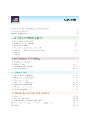Biochemistry, 7th Silver Jubilee Edition | As per the latest NMC Guidelines | Packed Inside Free Mind Maps in Biochemistry with Clinical Correlation
