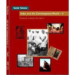 NCERT India & Contemporary World - II (History) in English medium for Class 10 –2025-26 Edition