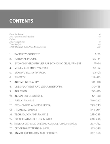 Indian Economy Courseware, 7e by IAS Nitin Singhania for UPSC 2026-27 | 16 Years' Prelims (2010-2025) & Mains PYQs (2021-2025) | 20+ Author Videos | 400+ Practice Questions | Full Colour eBook