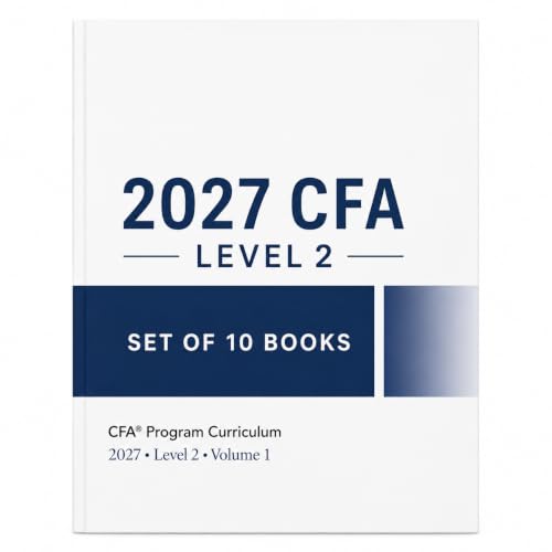 2027 CFA Level 2 Institute Study material | cfa level 2 books 2026 | Complete syllabus with 10 cfa books set [perfect] CFA Institute