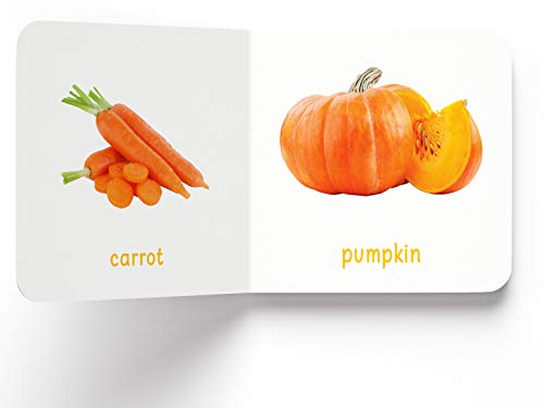 My First Book of Vegetables | First Vegetable Board Book for Babies, Toddlers & Preschoolers | Learn About Healthy Veggies with Bright Pictures | Early Learning Book for Kids Ages 0-3 Years