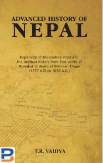 Advanced History Of Nepal  book cover