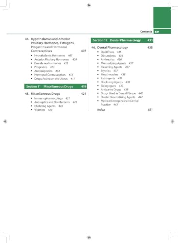Pharmacology for Dental and Allied Health Sciences, 5/E for BDS and Allied Health Students | Revised Drug Reference with Mnemonics, Flowcharts and Comparative Tables plus Dedicated Dentistry Notes