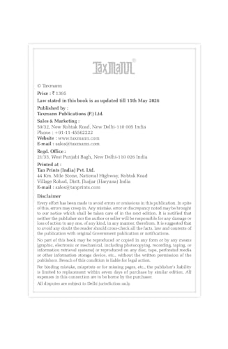 Taxmann's New Labour Codes with Labour Rules – Single-volume Desk Companion Bringing All Four Codes | 2026 Central Rules | Model Standing Orders FAQs—with Two-Way Tables | Comparative Study