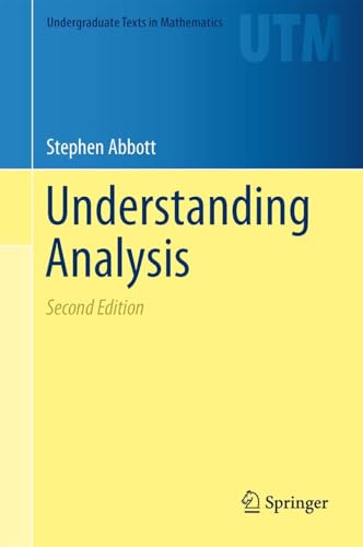 Understanding Analysis paperback
