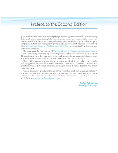 Manipal Manual Of Emergency Medicine And Critical Care 2Ed (Pb 2025)