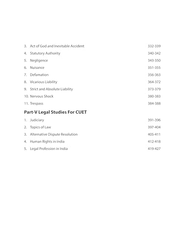Arihant Legal Aptitude and Legal Studies Book for CLAT, AILET, CUET, AMU, DU, JMI | Law Entrance Exam 2025 | Topicwise MCQs with PYQs & Latest Syllabus Coverage