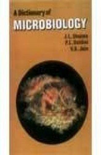 A Dictionary Of Microbiology by SHARMA & BULDINI (Author) book cover