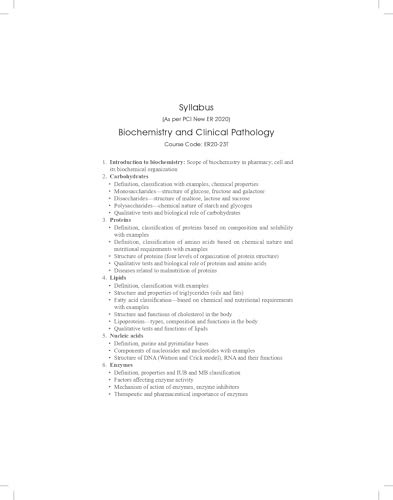 CBS Confident Pharmacy Series | Biochemistry and Clinical Pathology for Second Year Diploma in Pharmacy 5/e