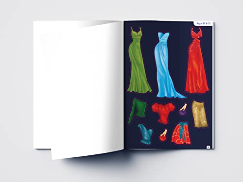 Dress Me Up Reusable Sticker Book For Children