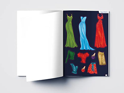 Dress Me Up Reusable Sticker Book For Children