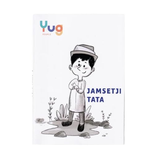 Yug Media: Jamsetji Tata Biography Story Book for Kids | Illustrated Inspirational Book with Colourful Pictures | Fun Learning Activity Book | Story books for 3+ year old | Includes 5 Interactive Activities | Story of Vision, Leadership & Innovation