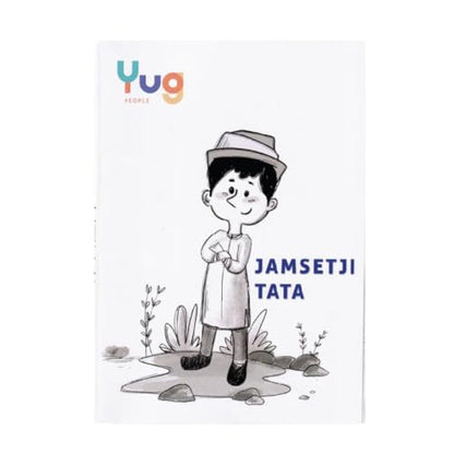 Yug Media: Jamsetji Tata Biography Story Book for Kids | Illustrated Inspirational Book with Colourful Pictures | Fun Learning Activity Book | Story books for 3+ year old | Includes 5 Interactive Activities | Story of Vision, Leadership & Innovation