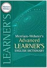 Merriam-Webster's Advanced Learner's English Dictionary Paperback