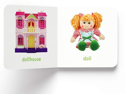 My First Book of Toys | First Toy Board Book for Babies, Toddlers & Preschoolers | Learn About Common Toys with Bright, Colorful Pictures | Early Learning Book for Kids Ages 0-3 Years