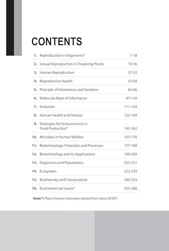 Arihant NCERT Exemplar Biology 12th Latest Rationalized Edition | Problems & Solutions with Exclusive Elements | Thinking Process, Concept Insight, Mistake Alert | For Exam 2026-27