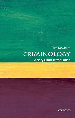 Criminology: A Very Short Introduction book cover
