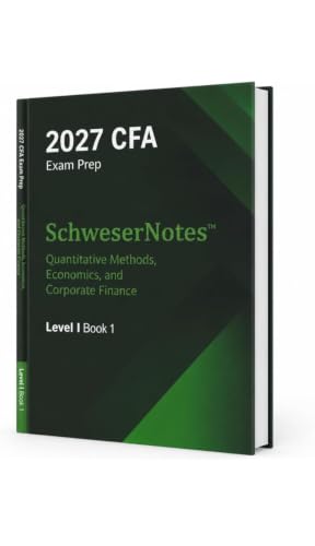 2027 CFA Level 1 Study Guide & Practice Books | KPLN SCHW Study Notes | Full Syllabus Coverage | Question Bank Vol. 1 & 2