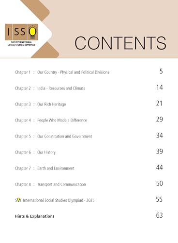 MTG International Social-Studies Olympiad (ISSO) Workbook Class 4 - Chapter-wise MCQs with Achievers Section - SOF Olympiad Books For 2026-27 Exam