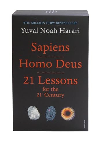 Yuval Noah Harari Box Set: Includes Sapiens, Homo Deus & 21 Lessons for the 21st Century | Bestselling Nonfiction on Human Evolution, World History, Civilization & the Future