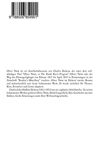 Oliver Twist - Vollständige Deutsche Ausgabe