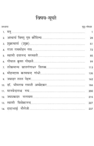 Indian Political Thinkers by Dr. Pukhraj Jain, Hindi Maharaja Ganga Singh University for B.A
