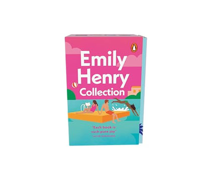Emily Henry Book Boxset: Beach Read, People We Meet on Vacation, Book Lovers & Funny Story | Contemporary Romance, Friends to Lovers & Slow-Burn Love Stories