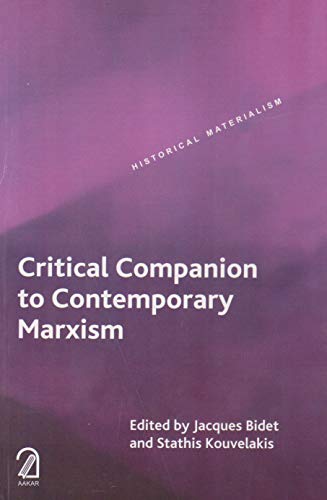 Critical Companion to Contemporary Marxism book cover