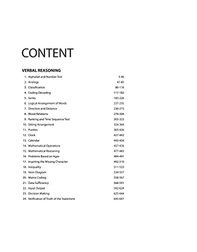 Arihant A New Approach to Reasoning (Verbal, Non-Verbal & Analytical) Exam 2025 | Revised Edition by BS Sijwali and Indu Sijwali | Complete Reasoning Book for SSC, Bank, UPSC, CAT, MAT, CMAT, CLAT, RRB & Other Competitive Exams | English Medium