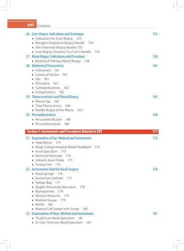 Synopsis of Medical Instruments & Procedures, 4/E for Final Year MBBS Students | Surgery, Medicine, ENT, Obs and Gyne, Ophthalmology, Anesthesia Instruments with 3D Illustrations: 1