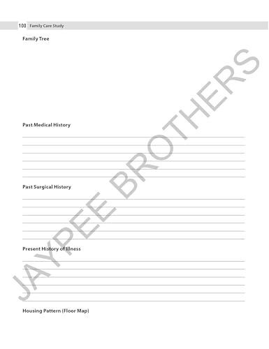Community Health Nursing-II Record Book, 3/E for BSc Nursing 7th Semester | Complete Clinical Logbook with Family Care Study, Home Visits and PHC Posting Records: Record Book for BSc Nursing Program