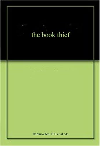 the book thief book cover
