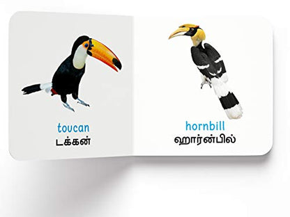 My First Book of Birds - Paravaigal : My First English Tamil Board Book