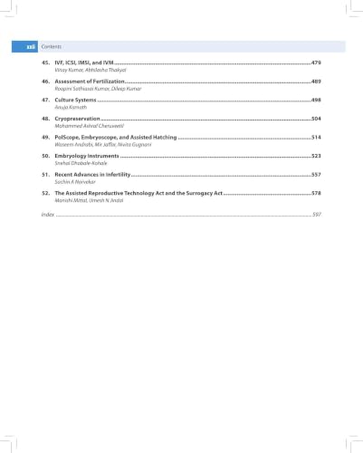 The Infertility Manual, 5/E for OBG Postgraduates, Gynecologists and Reproductive Medicine Specialists | Complete ART Guide Covering ICSI, IVF, Embryology and Male and Female Factor Infertility: 1