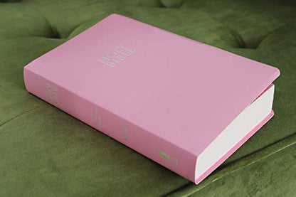 Niv, Gift and Award Bible, Leather-Look, Pink, Red Letter Edition, Comfort Print