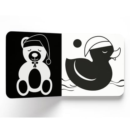 Baby’s First High-Contrast Books – Box Set of 5: Black and White Board Books for Newborns | Includes 123, Toys, Animals, Shapes & Bedtime | Visual Stimulation for Infant Brain Development | Ages 0–12 Months