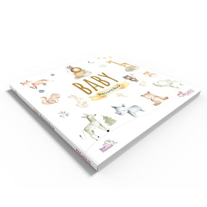 Baby Record Book: Newborn Journal for Milestones & Memories (Ideal Gift for Expecting Parents & Baby Showers)