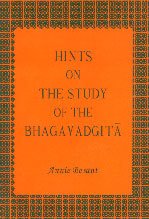 Hints on the Study of The Bhagavadgita book cover