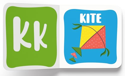 K to O – Mini Alphabet Board Book for Kids: Learn Letters K, L, M, N & O with Bright Pictures | Pocket-Sized Early Learning Book for Babies, Toddlers ... Book | Ages 0–5 Years | Perfect for Gifting