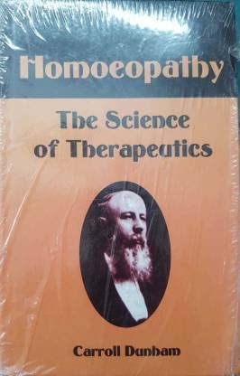 Homeopathy: The Science of Therapeutics book cover