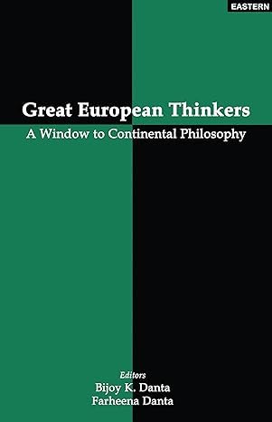 Great European Thinkers book cover