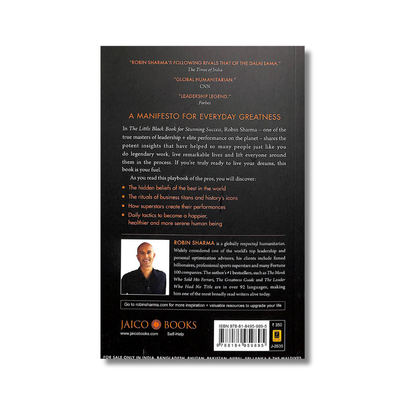 The Little Black Book for Stunning Success by Robin Sharma