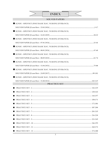 Youth Competition Times IGNOU Post Basic B.Sc. Nursing OPENNET PB Entrance Exam, 20 Sets Solved Papers Practice Book 2026-27