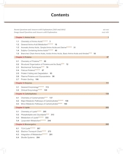 Self Assessment and Review of Biochemistry, 10/E for NEET PG, INI-CET and FMGE Aspirants | Chapterwise Concept Notes, High-yield Points, Quick Review and Solved PYQs with Explanations (2019-2025): 1