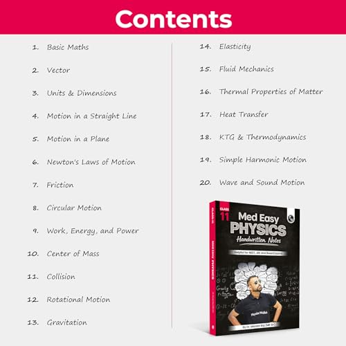 PW Med Easy Physics Class 11 Handwritten Notes By MR Sir | Helpful For NEET, JEE and Board Exams | Detailed Notes For Basic to Advanced Preparations