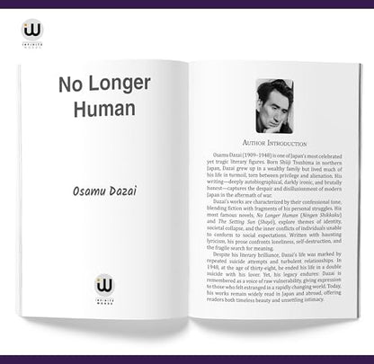 No Longer Human | Osamu Dazai | English Book Novels | Japanese Literature | Classic Postwar | Japan Fiction Modern Japanese Novel | No Longer Human Schoolgirl | Kazuko & Naoji | Decline Of Aristocracy