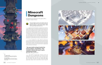 The World Of Minecraft: A comprehensive and exclusive behind-the-scenes account of Minecraft’s history featuring previously unseen artwork – the perfect gift for fans and gamers!