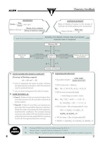 ALLEN Chemistry Handbook For NEET (UG) Exam (English) | NON RETURNABLE