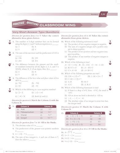 Pearson IIT Foundation'25 Mathematics Class 6 | For JEE, NTSE & Olympiad Exams | As per CBSE, ICSE & State Curriculums | Free acess to 11 Online Assessments, 55 Video Solutions & Interactive Tests via Pearson MyInsights & elibrary | 7th edition