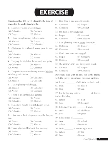 MTG English (IEO) Olympiad Prep Guide Class 5 | Detailed Theory, Exercise with Self Test For Practice | SOF Olympiad Books For Exam 2026-27 (Useful For Level-1 & 2)
